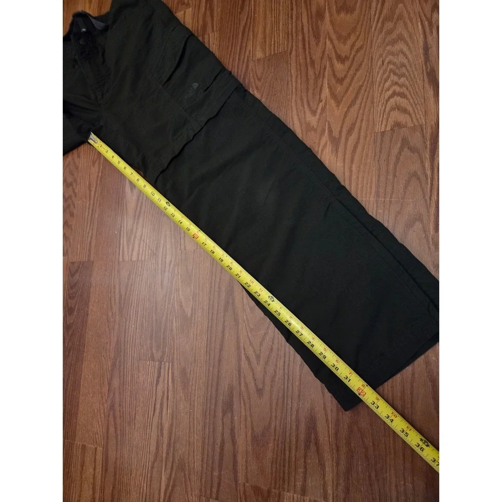 The North Face Mens Convertible‎ Hiking Cargo Pants Zip Off Dark Green M M